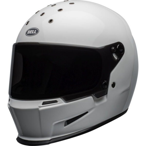 1628249642_BELL-7103900.jpg BELL ELIMINATOR SOLID fehér M/L - Image 1