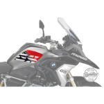 GS tankdekor matrica, fekete-piros - R1200-1250GS-LC 2017-től