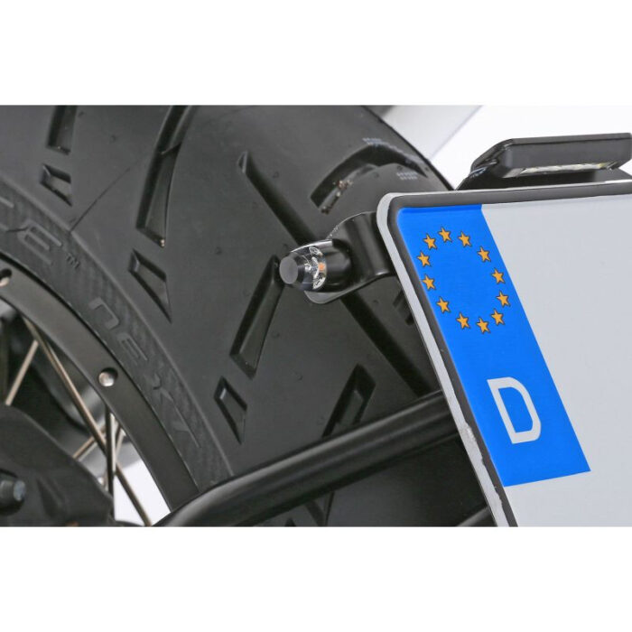 Hátsó Index mo.blaze pin Wunderlich rendszámtartóhoz - 220mm - fekete