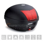 KAPPA 28 literes felső doboz, fekete - KIFUTÓ