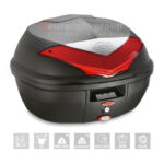 KAPPA 35 literes felső doboz piros prizmával - KIFUTÓ