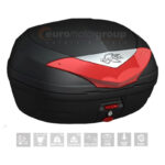 KAPPA 46 literes felső doboz piros prizmával - KIFUTÓ