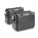 KAPPA 48/37 literes K-FORCE alu oldaldoboz párban B/J - fekete