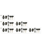 KAPPA Biztonsági zárszett - 1 dobozhoz