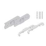 KAPPA K-VENTURE ALU MONOKEY oldaldoboz tartó kit