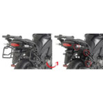 KAPPA oldaldoboz tartó Rapid (Monokey dobozokhoz, kivéve K33!) - Kawasaki Versys 1000 '15-'16 - KIFUTÓ