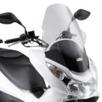 KAPPA Szélterelő plexi - Honda PCX125-150 '10-'13 59,5 x 44 cm +18,5cm