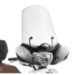 KAPPA Szélterelő plexi - Suzuki Sixteen 125-150 '08-'16 56,5 71,5 cm (kell hozzá KIT) - KIFUTÓ