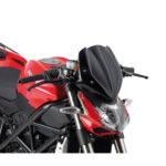 KAPPA Szélterelő plexi - Univerzális Naked 29 x 28,5 cm (kell hozzá KIT) fekete - KIFUTÓ