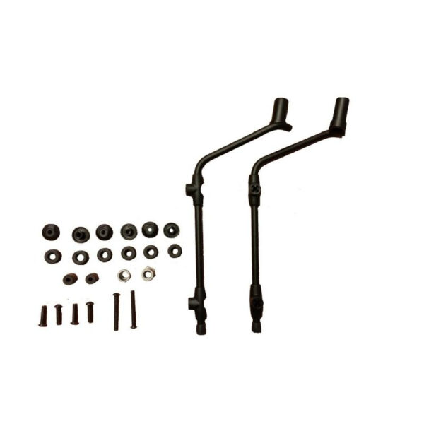 1628252219_KAP-A103AK.jpg KAPPA Szerelő KIT - Piaggio Beverly 500 '03-'10/Tourer 125-400 '08-'10 szélterelő plexihez (103AK) - Image 1