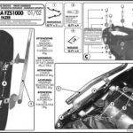 KAPPA Top Case tartó - Yamaha FZS1000 Fazer '01-'05