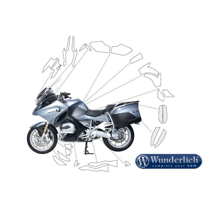 Oldaldoboz-védőfólia KIT színtelen R1200RT-LC '14-től