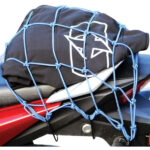 Oxford csomagleszorító háló - kék