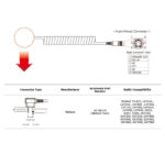 SENA kábel SR10 és Midland PMR rádiókhoz (iker csatlakozós) - Image 2