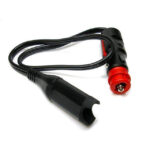 TecMATE O02 (SAE-72) szivargyújtó-DIN lengődugó (5A, 0,5 m) - Image 3