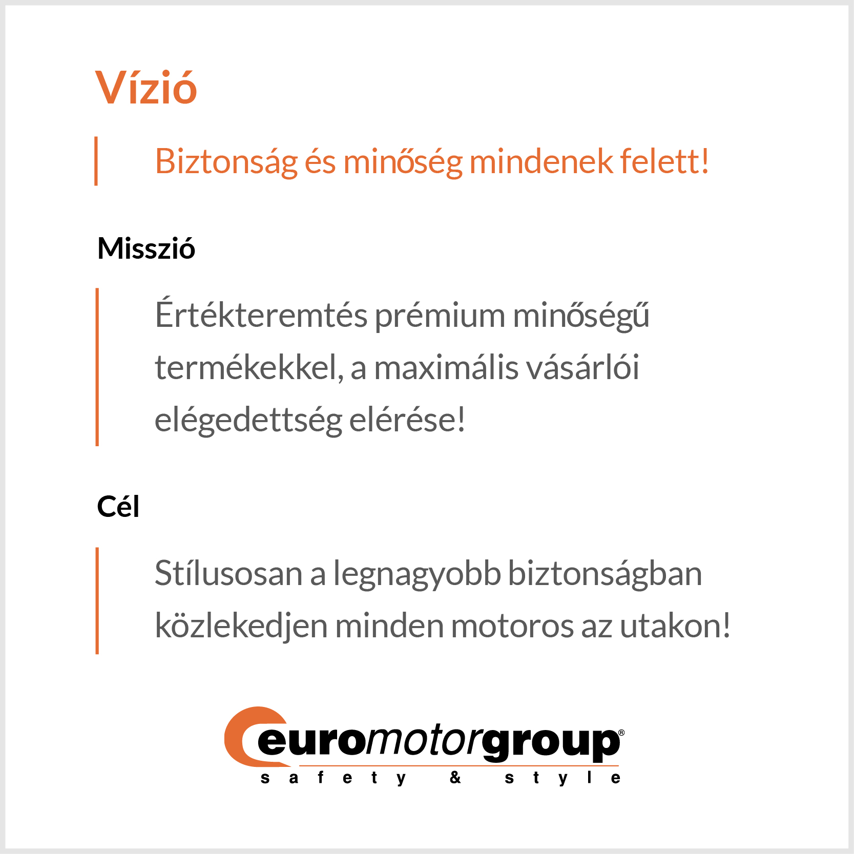 Motoros bolt és webáruház - EuroMotor