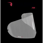 DKS050 Pinlock 70 színtelen Schuberth C3-S2 SMALL - Image 2