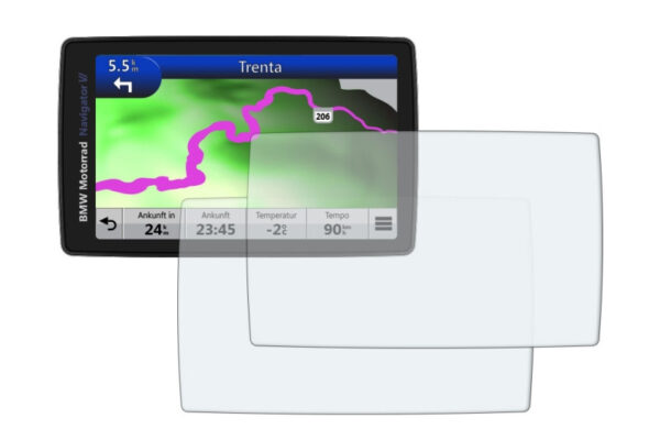 1639407498_WUN-45192-200.jpg Kijelzővédő fólia BMW Navi VI-hoz 2 db, ANTI-GLARE és ULTRA-CLEAR - Image 1