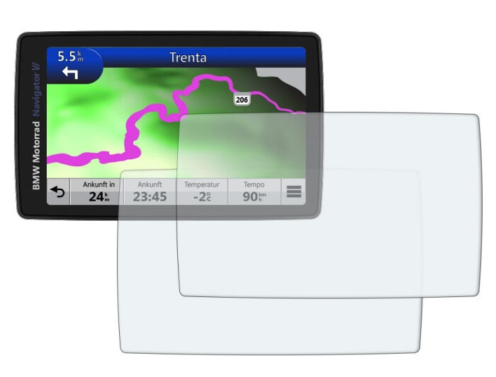 Kijelzővédő fólia BMW Navi VI-hoz 2 db, ANTI-GLARE és ULTRA-CLEAR