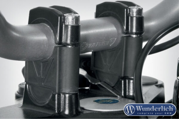 1646307010_WUN-25830-022.jpg Kormánymagasító 35mm BMW-Navi nélkül, fekete - R1200GS/Adv 2007-ig (info!) - KIFUTÓ - Image 1