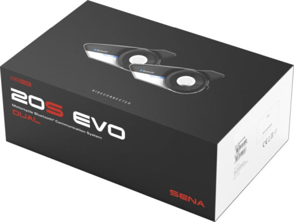 1648800677_SEN-20S-EVO-11D.jpg SENA 20S EVO DUPLA SZETT Bluetooth kommunikációs szett HD hangszórókkal - KIFUTÓ - Image 2