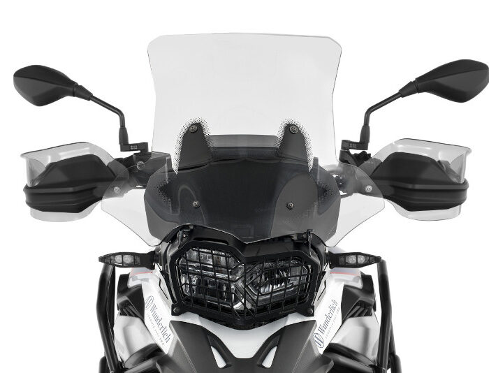 MARATHON szélvédő 460mm, 115 mm-es rövidebb tartóval, szintelen F750/850GS 2018-tól - Image 6