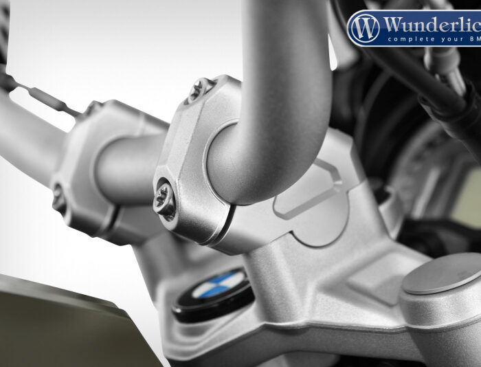 Kormánymagasító döntött, Ergo+ ezüst, 38/27 mm - R1200-1250GS/Adv-LC - Image 5