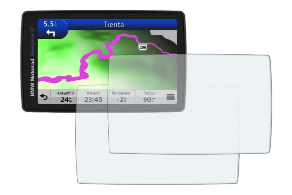 Kijelzővédő fólia BMW Navi-6-hoz 2 db, ANTI-GLARE és ULTRA-CLEAR - Image 2