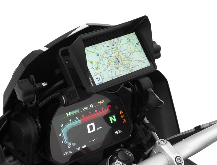 Árnyékoló keret Garmin Zumo XT-re, fekete - Image 3