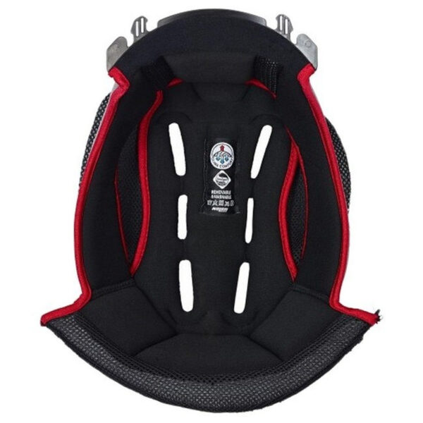 Bélés CLIMA COMFORT NOLAN N70-GT/X/44/EVO XL fekete-piros - Image 3