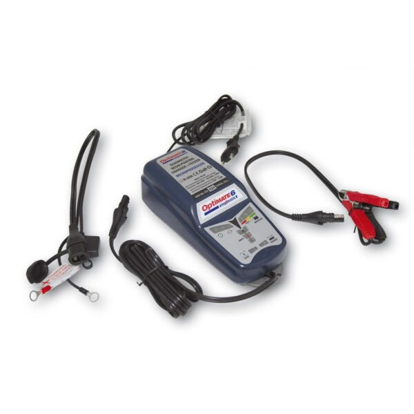 TecMATE OptiMATE 6 Ampmatic automata akkumulátortöltő (12V, 5A, 3-240Ah, 9 töltési fázis) - Image 4