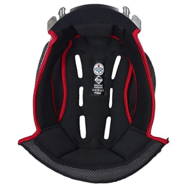 Bélés CLIMA COMFORT NOLAN N70-GT/X/44/EVO XL fekete-piros - Image 1