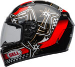 BELL QUALIFIER DLX MIPS IOM piros-fekete-fehér M