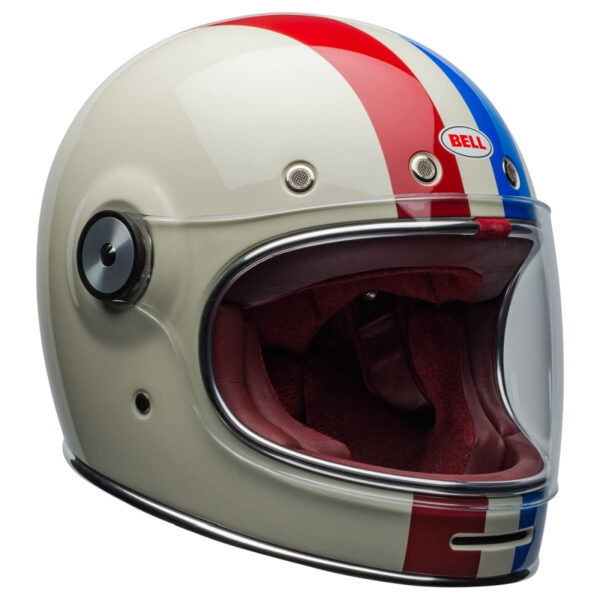 1686844026_BELL-7143920.jpg BELL BULLITT COMMAND vintage fehér-piros-kék M - Image 1