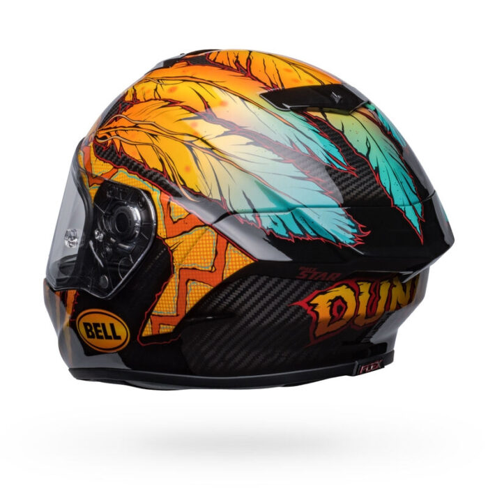 BELL RACE STAR DLX DUNNE arany-fekete M