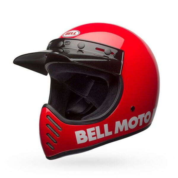 BELL MOTO-3 06 CLASSIC RED piros M - Image 2