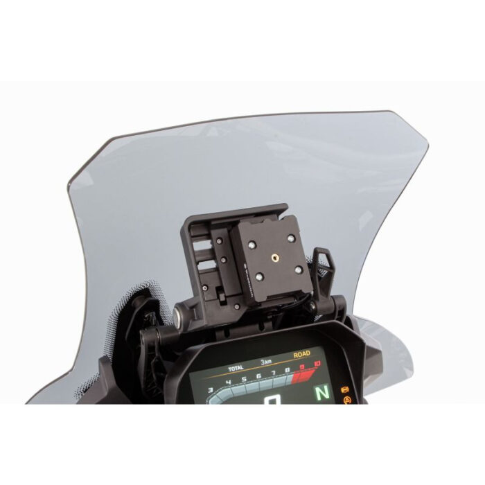 Eszköztartó USB aljzattal gyári NAVI-5 és 6 tartó helyére univerzális rögzítéssel