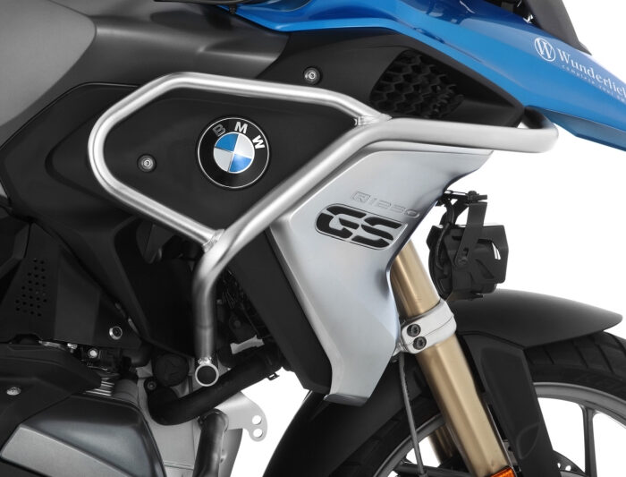 Tankvédő bukócső, nemesacél - R1200-1250GS-LC 2017-től ADVENTURE STYLE