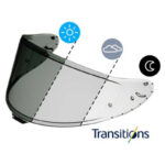 SHOEI plexi CWR-F2PN Photochromic