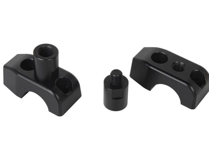 Rögzítőbilincs pár kegészítő tükörhöz, fekete - univerzális (info!)