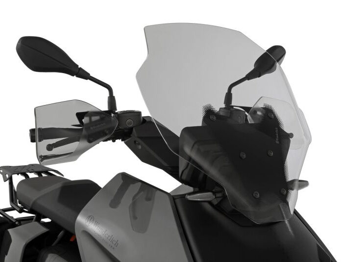 Marathon szélvédő (m x sz.: 598 x 485 mm), füstszínű - CE-04 (info!)