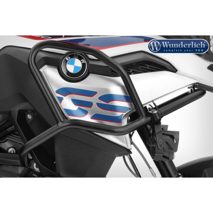 Tankvédő bukócső Adventure style, fekete - F850GS (info!)