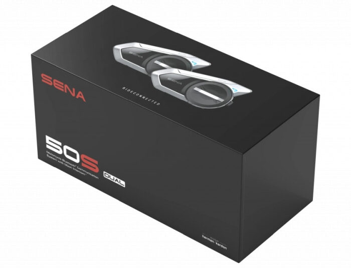 SENA 50S DUPLA szett MESH kommunikáció a Harman Kardon prémium hangrendszerével
