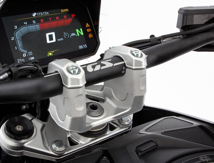 ERGO kormánymagasító +40 mm, ezüst - R1300GS (info!)