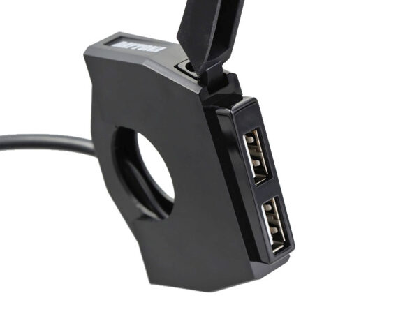 1740750463_DOV-02220003.jpg Daytona 89372 USB-A 30W töltőaljzat kormányrúdra (2×2,4A) - Image 1