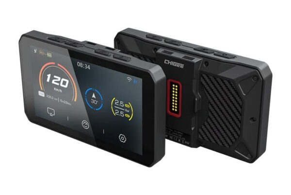 1741876960_WUN-21101-100.jpg Chigee AI0-5-Play Edition kiegészítő kijelző BMW-NAVI előkészítéshez IP68, fekete - Image 1