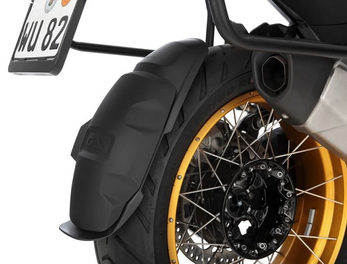 Hátsósárvédő-toldás, fekete - R1300GS/Adv.