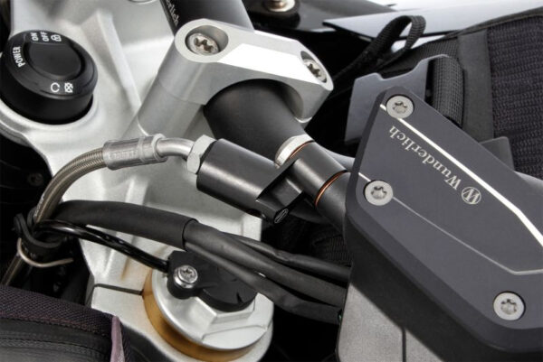 Fék- vagy kuplungvezeték hosszabbító adapter (+35 mm), 1 db, fekete (info!) - Image 2