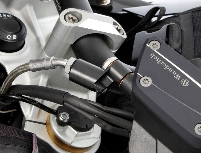 Fék- vagy kuplungvezeték hosszabbító adapter (+35 mm), 1 db, fekete (info!) - Image 2