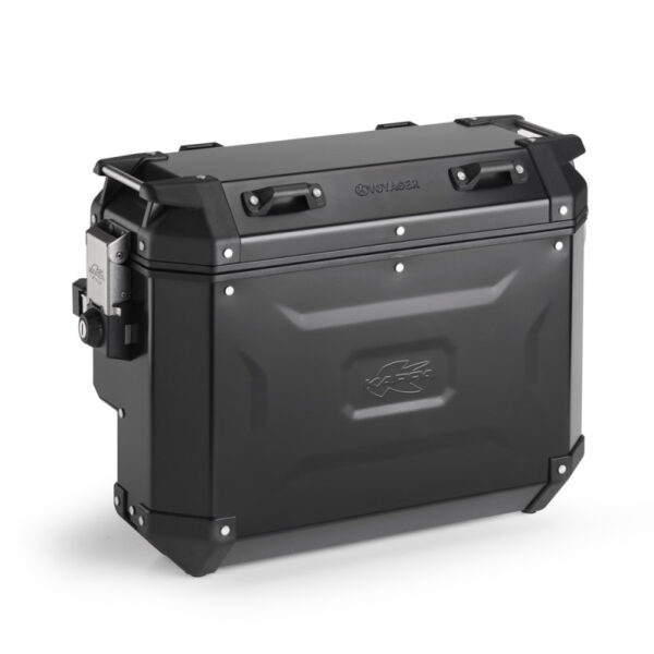 1750498568_KAP-KVGS33BR.jpg KAPPA 33 literes ívelt K'VOYAGER alu oldaldoboz jobb - fekete - Image 1